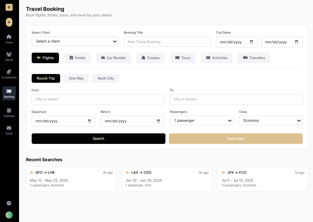 Voyagr Booking Engine