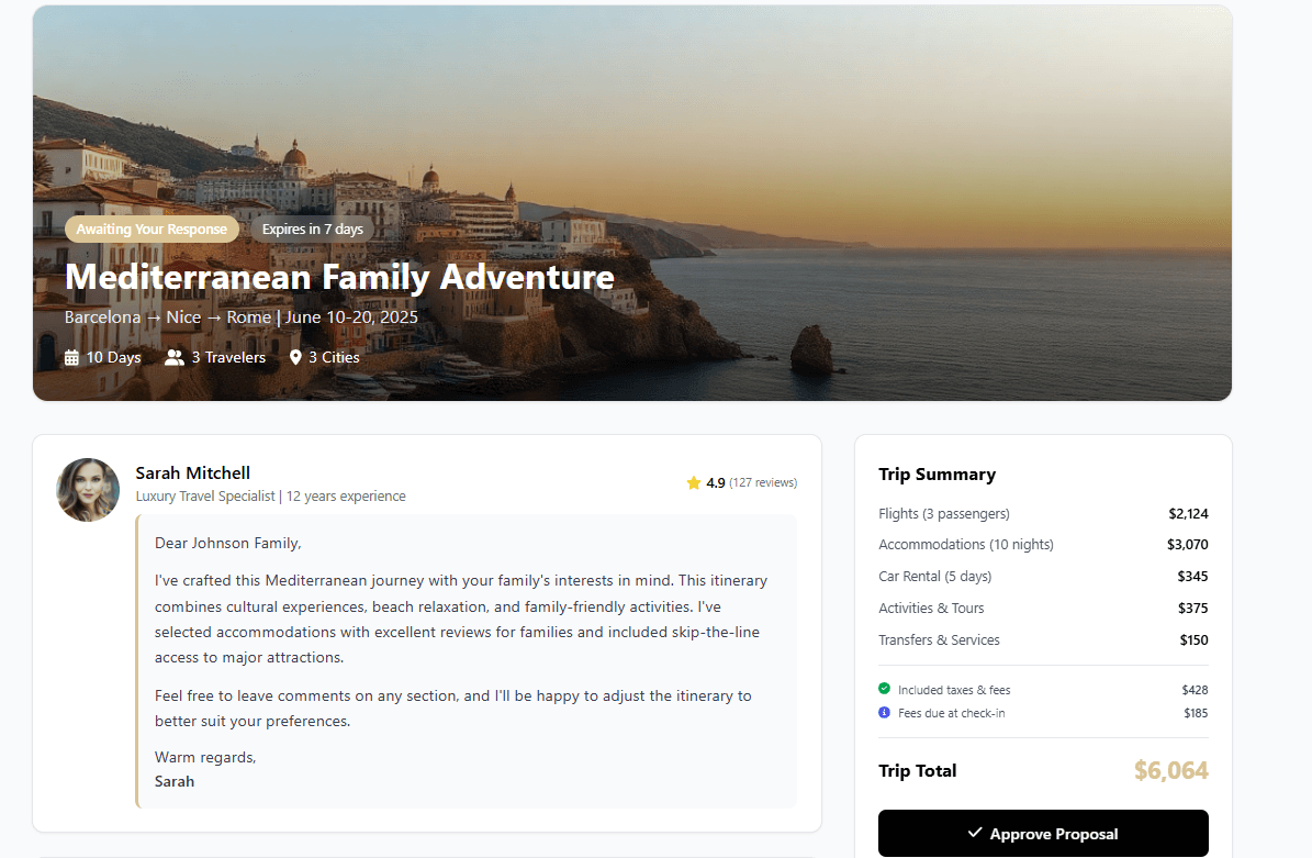 Voyagr Itinerary Builder